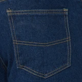 Order In - Workhorse MJE001 Men's Denim Classic Work Jeans - Cotton - Navy