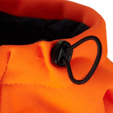 Order In - Workhorse MFL002 Men's Two-Tone High Visibility Anti Pill Fleece Hoodie - Polyester/Cotton - Orange/Navy