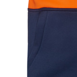Order In - Workhorse MFL002 Men's Two-Tone High Visibility Anti Pill Fleece Hoodie - Polyester/Cotton - Orange/Navy