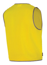 Order In - Workhorse MVE012 High Visibility Safety Vest - Polyester Tricot - Yellow