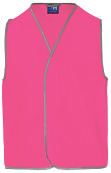 Order In - Workhorse MVE012 High Visibility Safety Vest - Polyester Tricot - Pink