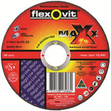 Order In - Flexovit Maxx 66252841589 ZA60Y Metal Cut Off Wheel - 115 x 1 x 22mm