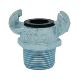 Order In - MCC Coupling Claw - A Type - BSP Male - 1045 Steel/Ductile Iron - Zinc Plated - 20mm - MCA020M