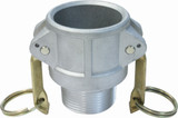 Order In -Dixon Camlock Coupler - Type B - Female X Male BSP - Aluminium - 25mm - ALDC100B