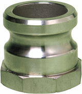Order In -Dixon Camlock Coupler - Type A - Male x Female BSP - Stainless Steel - 25mm - SS100A