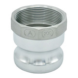 Order In -MCC Camlock Male Adaptor - Type A - Aluminium - 50mm BSP Female - A200AL