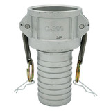 Order In -MCC Camlock Coupler/Hose - Type C - Aluminium - 32mm - C125AL