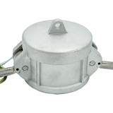 Order In -MCC Camlock Coupler/Cap - Dust Cap - Aluminium - 150mm - DC600AL