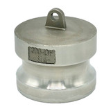 Order In -MCC Camlock Adaptor/Plug - Dust Plug - 316 Stainless Steel - 25mm - DP100SS