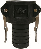 Order In -Dixon Camlock Coupler - Type C - Female X Hose Shank - Polypropylene - 25mm - PPC100A