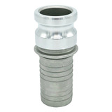 Order In -MCC Camlock Male Adaptor/Hose - Type E - Aluminium - 25mm BSP - E100AL