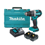 Order In - Makita 18V 5.0Ah Li-Ion Brushless Heavy Duty Hammer Drill/Driver Combo Kit - DHP484RTE