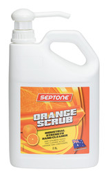 Order In -Septone - Orange Scrub Hand Cleaner - Industrial Strength - 2.5L