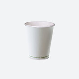 Order In - Detpak - Cup - Single Wall - Aqueous - White - 8oz/250ml (Carton of 1000)