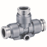 Order In - SMC - Metal Fitting - Tee - Union - 10mm - KQB2T10-00