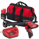 Milwaukee Caulking Gun 310mL 2Ah 12V M12PCG310-201B Kit