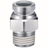 Order In - SMC - SUS316 Fitting - Male Connector - 6mm x 1/4" - KQG2H06-02S