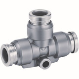 Order In - SMC - SUS316 Fitting - Union - Tee - 8mm - KQG2T08-00