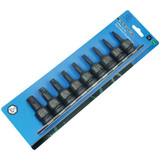 Action Impact Set 1/2'' Drv Internal Torx 9 Piece