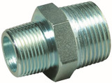 Order In - AAP Nipple - Hexagonal - Malleable Iron - Galvanized - Red - 40 x 32Nb - LN4032