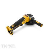 Dewalt XR Angle Grinder Paddle 125mm BL 18V DCG406N-XJ Skin Only - DCG406N-XJ