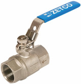 Order In - Zetco Valve Ball - S/Venting - Lockable - 316 Stainless Steel - 25mm - 4045025