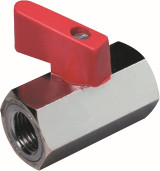 Order In - AAP Valve Ball - Mini Brass - Scd - M&F - Nickel Plated - 1/2inch - 15mm - VBBmmF15VBBMMF15