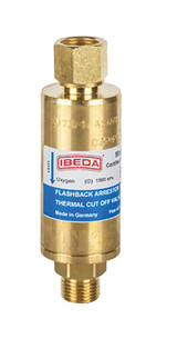 Order In - Ibeda FRHO Regulator End High Flow Oxygen Flashback Arrestor