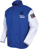 Order In - Elliotts BMWJCS5XL Blue Max Proban Leather Sleeve Welders Jacket - 5XL