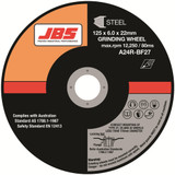 Order In - JBS JBS230622 A24R-BF27 Metal Grinding Wheel - 230 x 6 x 22mm