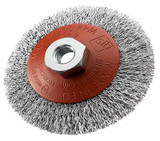 Order In - SIT BC090.03 Steel Crimped Wire Bevel Brush - 95 X 14mm