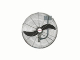 Order In - FanMaster IFW650 Wall Mount Fan Industrial Premium Oscillating 3 Speed - Silver 650mm 1Ph 3833L/s