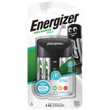 Order In - Energizer CHPRO - Pro NiMH rechargeable battery charger for AA/AAA - (4 AA rechargeable batteries included)