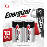 Order In - Energizer E93BP2T Battery - Max Alkaline - C - Pack of 2