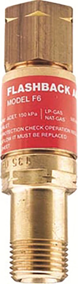 Order In - Cigweld 308778 Comet F6 Torch End Fuel Flashback Arrestor