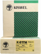 Order In - Kiswel K-81TM H4 Gas Shielded (GMAW) Flux-Cored MIG Wire T1 T9 - K-81TM/12 - 15kg 1.2mm