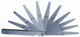 Order In - Moore & Wright MW-390M-20-B Feeler Gauge Set - 20 Blades - Tapered Ends - 100mm - 0.05 to 1.0mm