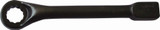 Order In - Slogging Wrench - Offset Ring - 41 mm Drive - Carbon Steel - Black - 3865802 - JBS
