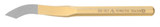 Order In - RENNSTEIG 392003C Grooving Chisel - Hardened Chrome Vanadium Steel - 3mm
