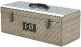 Order In - Tool Box with Top Handle - Aluminium - Black - 580 x 210 x 245 mm - ALP580 - One Eleven