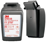 Order In - 3M D9038 UU010291761 Particulate Filter - Hard Cover - P3 - With Nuisance Level O/G