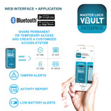 Order In - Master Lock - Bluetooth® Key Safe Enterprise Portable
