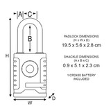 Order In - Master Lock - Bluetooth® Key Safe Enterprise Portable