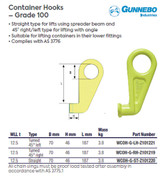 Order In - Bullivants Gunnebo Hook Container - Ch3L - Left Hand - Green