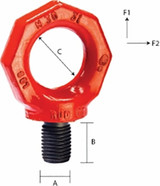 Order In - RUD Eyebolt - RS-M16 - GR80 - Metric - Cap - 4T