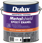 Order In - Dulux - Metalshield - Epoxy Enamel Paint - Speciality - Liquid - Flat - Black - 4L Can