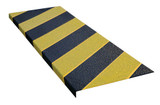 Order In - Vigil Antislip TIGER STRIPE -2 Stairtread - Tiger Strip - Bright Yellow - 900x260x20mm