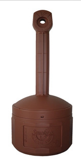 Order In - Cigarette Butt Disposal - 15 L - Polyethylene - Terra Cotta - 419 mm x 978 mm - 26800 - Smokers Cease Fire - PBA Safety