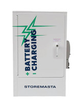 Order In - Storemasta Lithium-ion Battery Charging & Storage Cabinet - 8 Outlet - 2 x Self Levels - 23L - 800mm x 500mm x 450mm