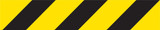 Order In - PROSAFE Barrier Tape - Stripe - Black/Yellow - 75mm x 50m
